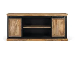 Aparador estilo industrial fabricado a mano en madera de mango 2m