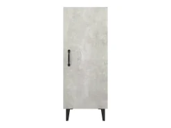 Aparador Gris Hormigón 34,5x34x90 cm Madera de Ingeniería