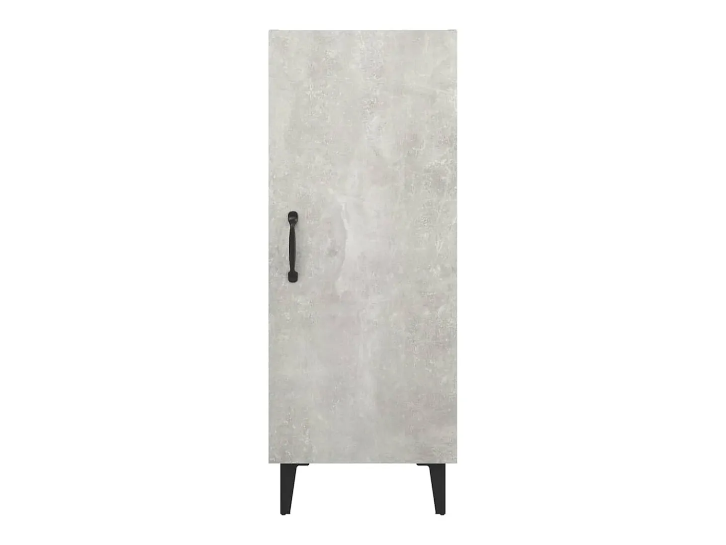 Aparador Gris Hormigón 34,5x34x90 cm Madera de Ingeniería