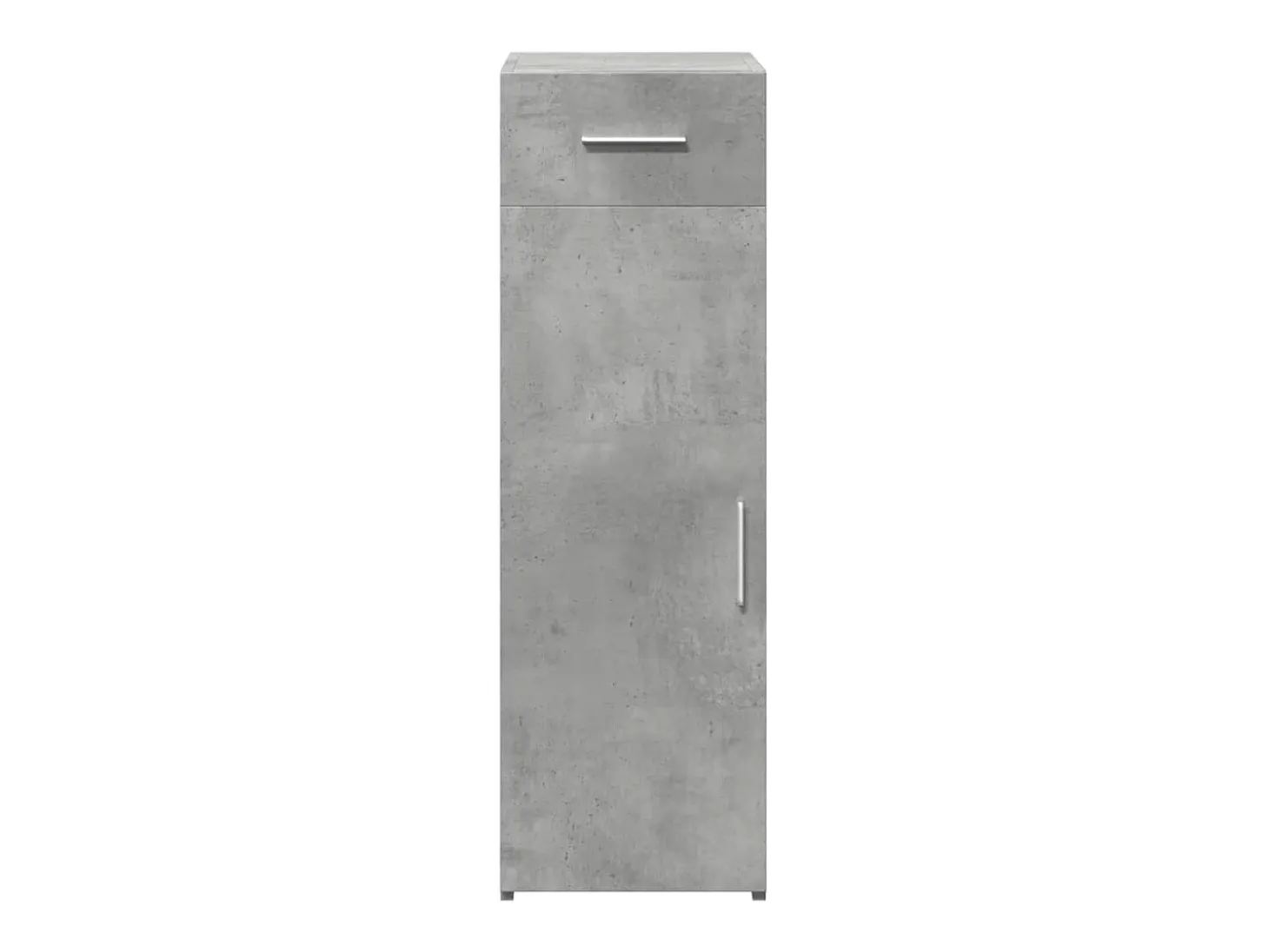 Aparador gris hormigón 30x42,5x93 cm madera de ingeniería