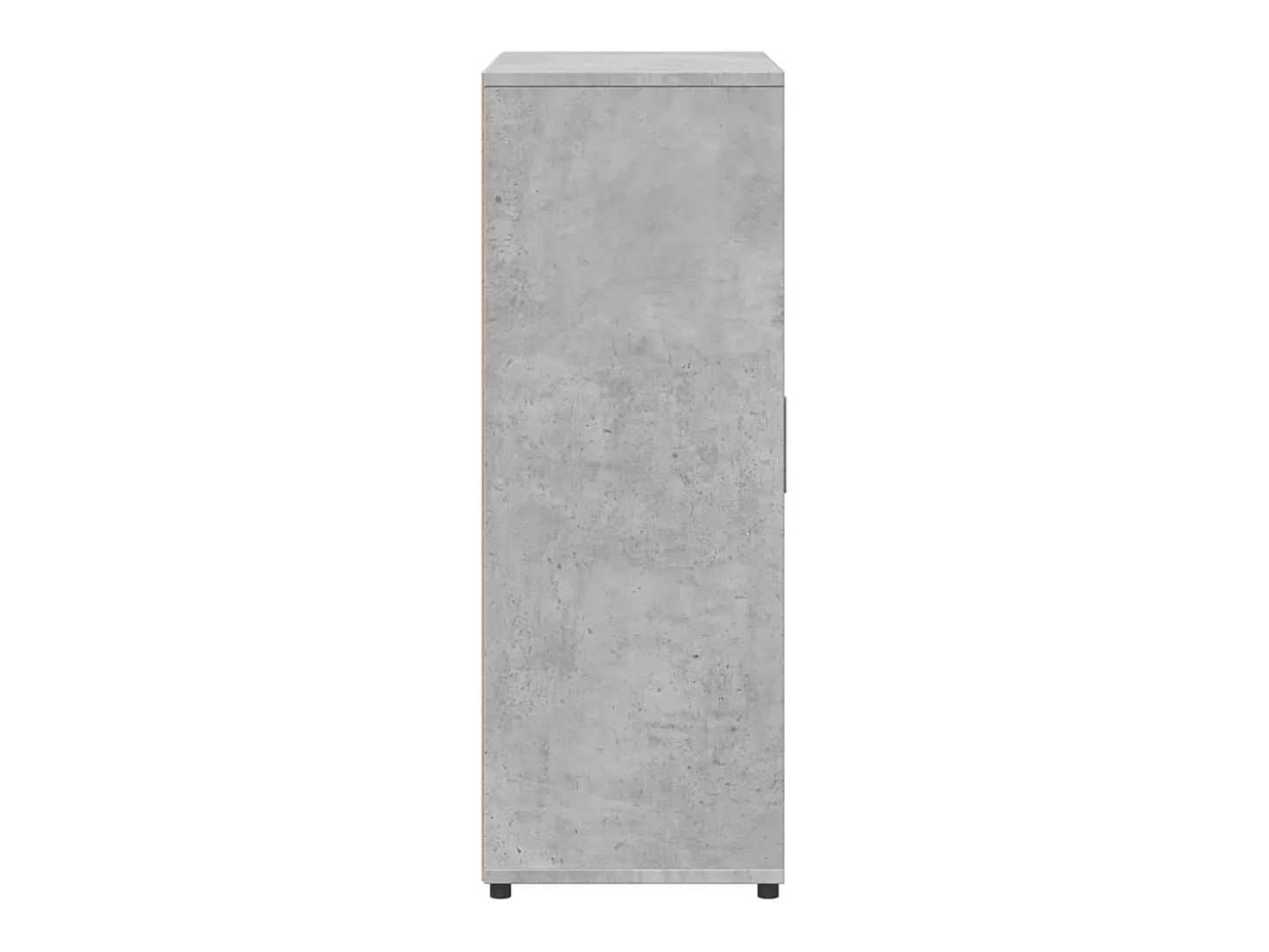 Aparador gris hormigón 60x31x84 cm madera de ingeniería