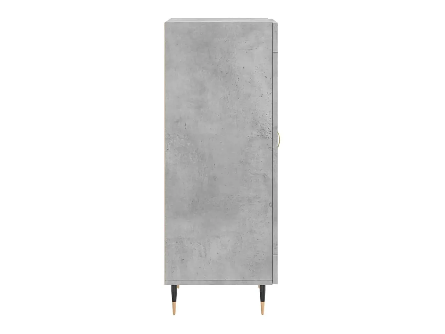 Aparador Gris Hormigón 34,5x34x90 cm Madera de Ingeniería