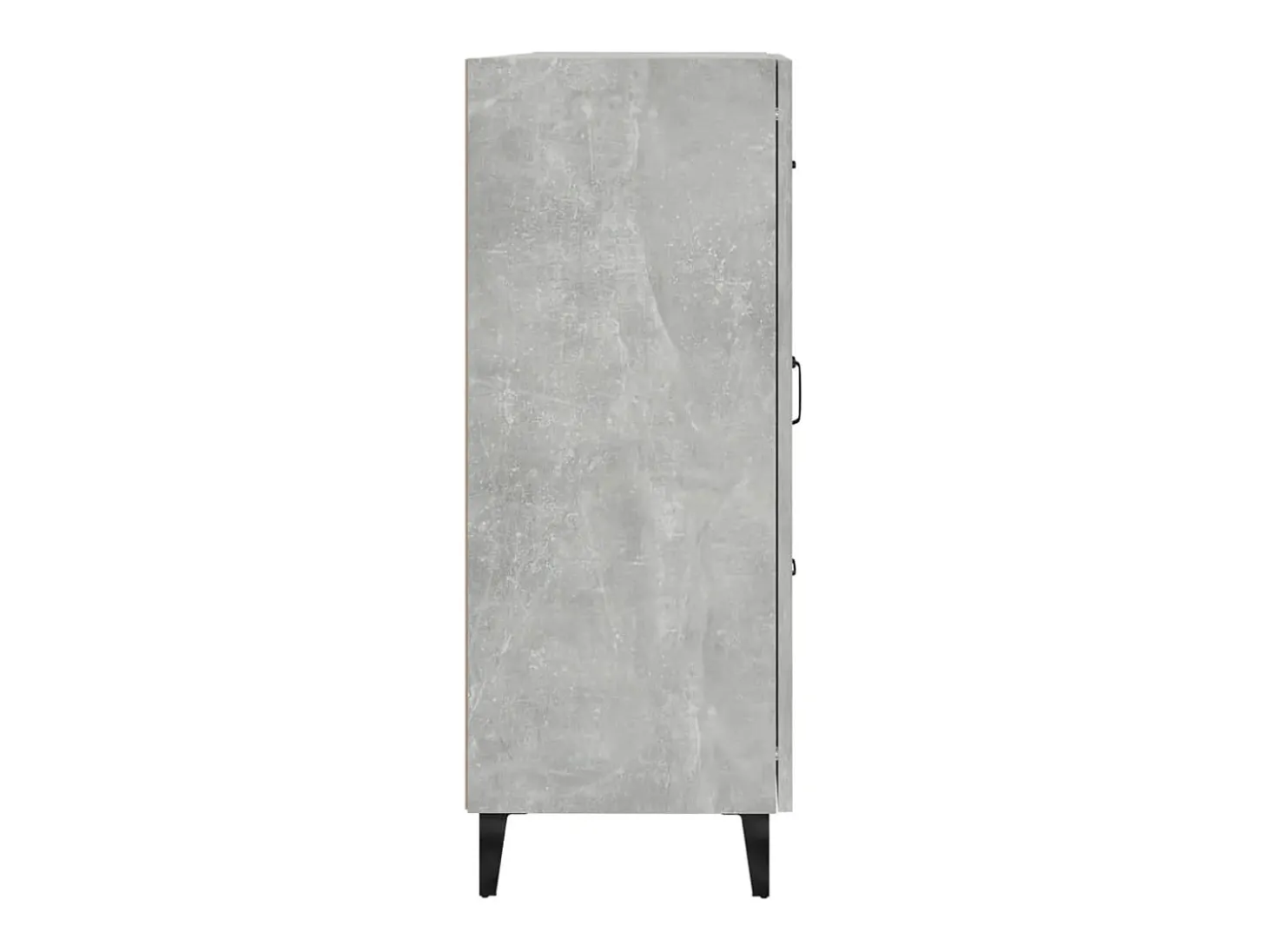 Aparador Gris Hormigón 69,5x34x90 cm Madera de Ingeniería