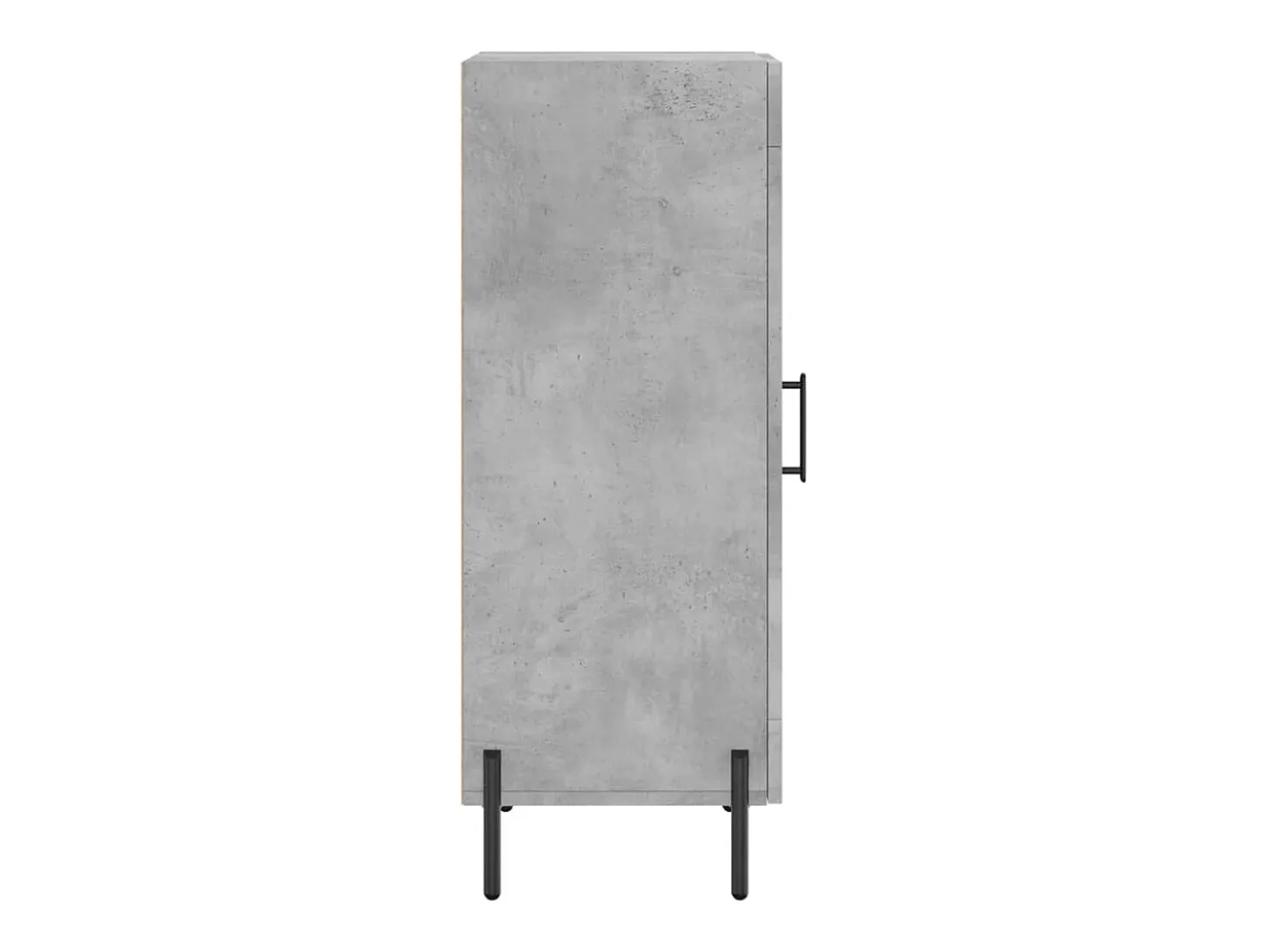Aparador Gris Hormigón 34,5x34x90 cm Madera de Ingeniería