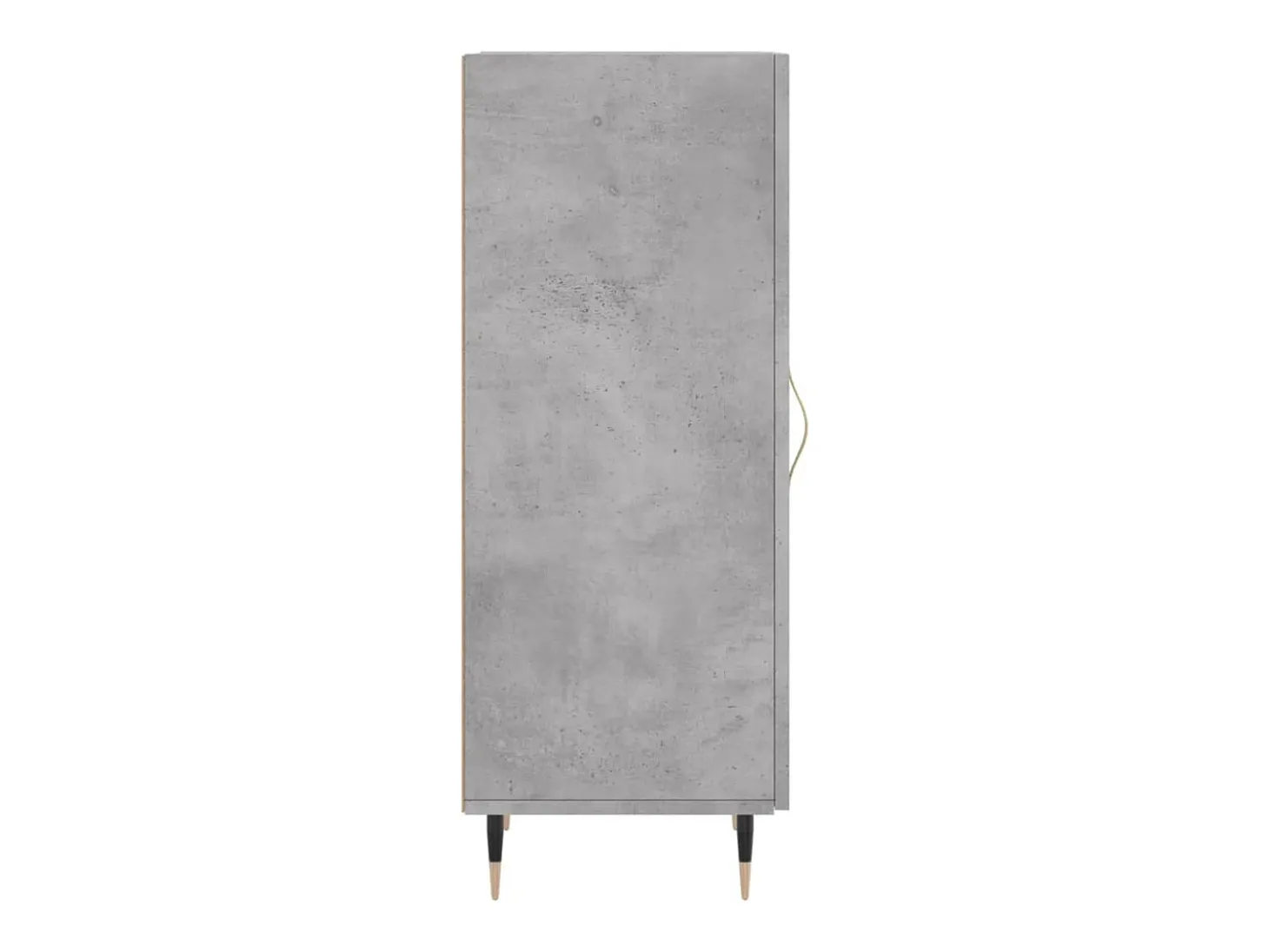 Aparador Gris Hormigón 34,5x34x90 cm Madera de Ingeniería