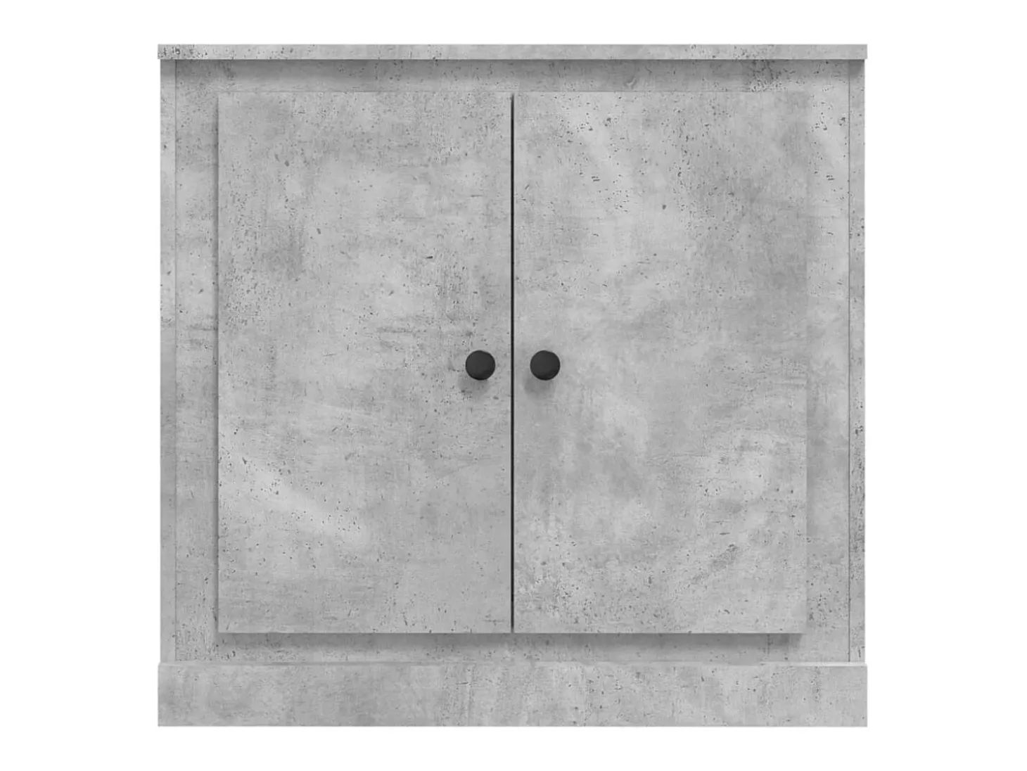 Aparador gris hormigón 70x35,5x67,5 cm madera de ingeniería