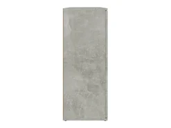 Aparador Gris Hormigón 91x29,5x75 cm Madera de Ingeniería