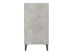 Aparador gris hormigón 57x35x70 cm madera de ingeniería