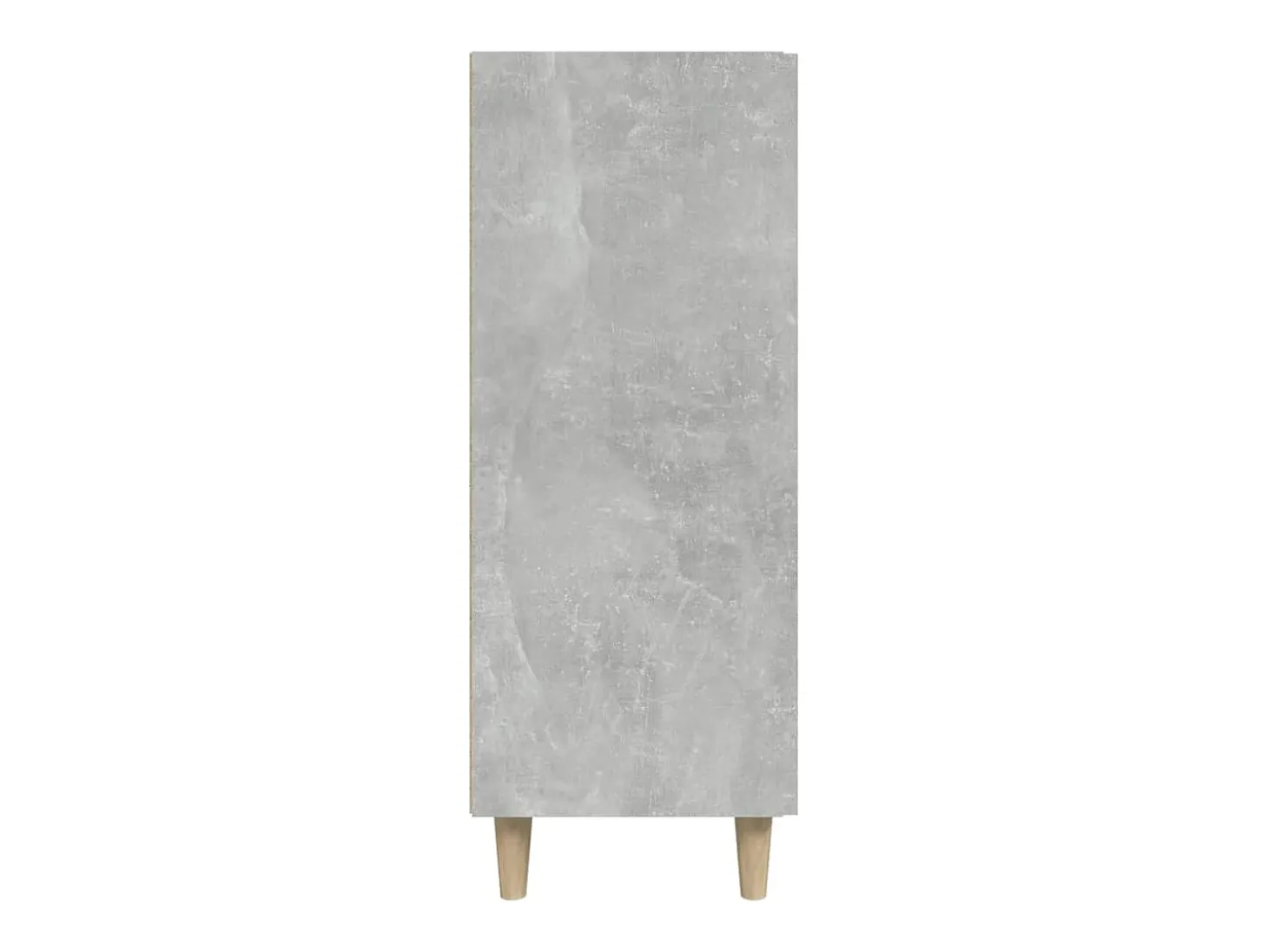 Aparador gris hormigón 69,5x34x90 cm madera de ingeniería