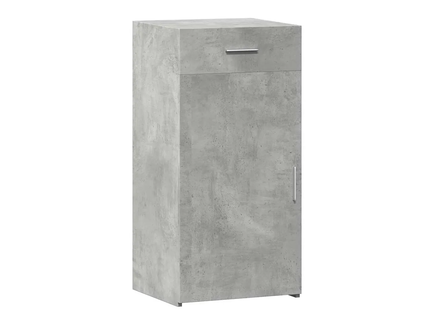 Aparador gris hormigón 45x42,5x93 cm madera de ingeniería