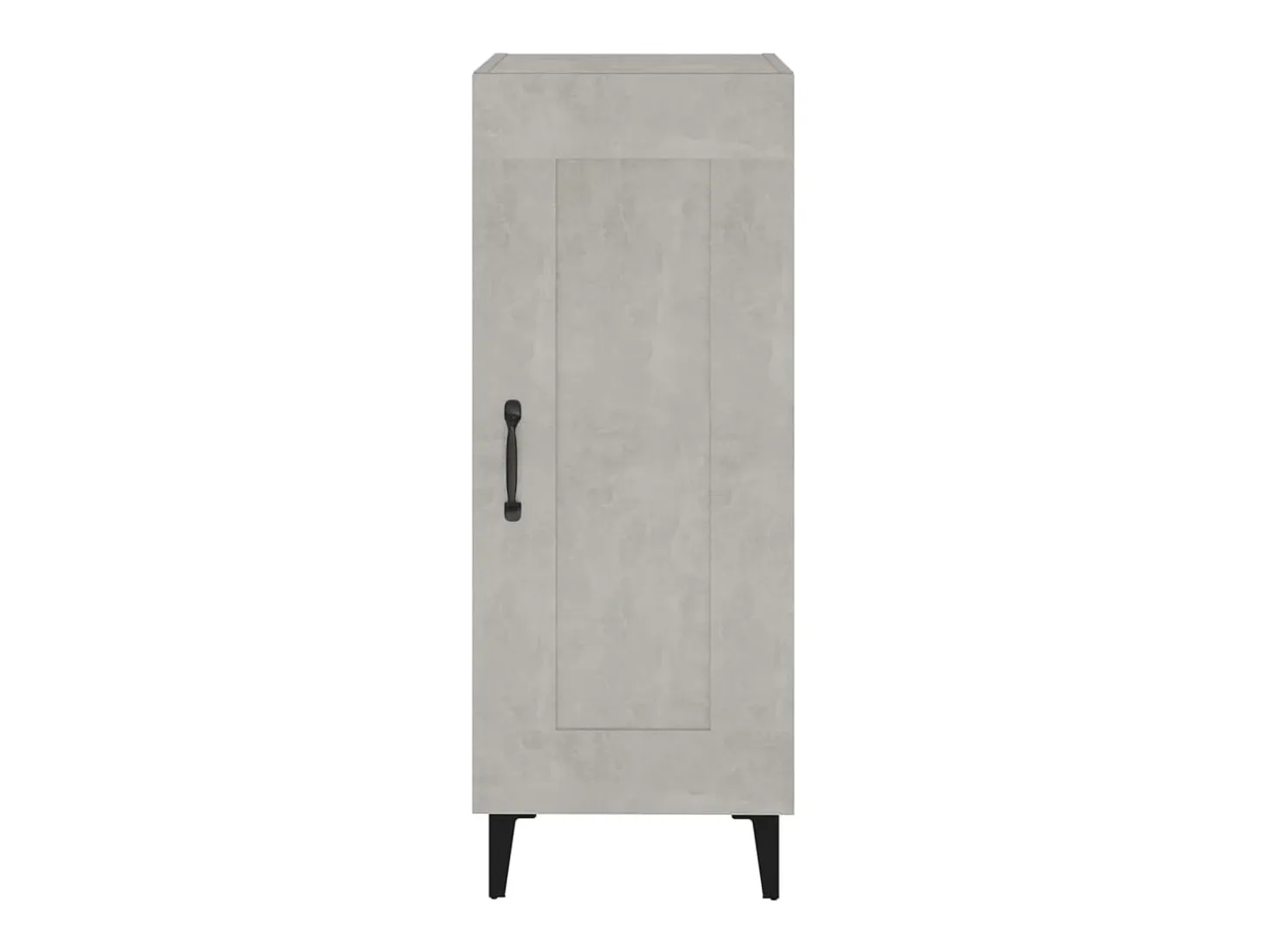 Aparador Gris Hormigón 34,5x34x90 cm Madera de Ingeniería