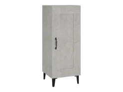 Aparador Gris Hormigón 34,5x34x90 cm Madera de Ingeniería
