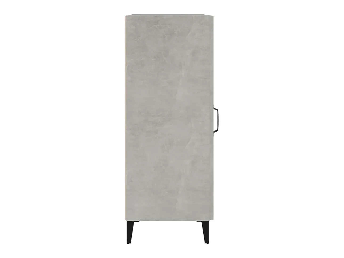Aparador Gris Hormigón 34,5x34x90 cm Madera de Ingeniería