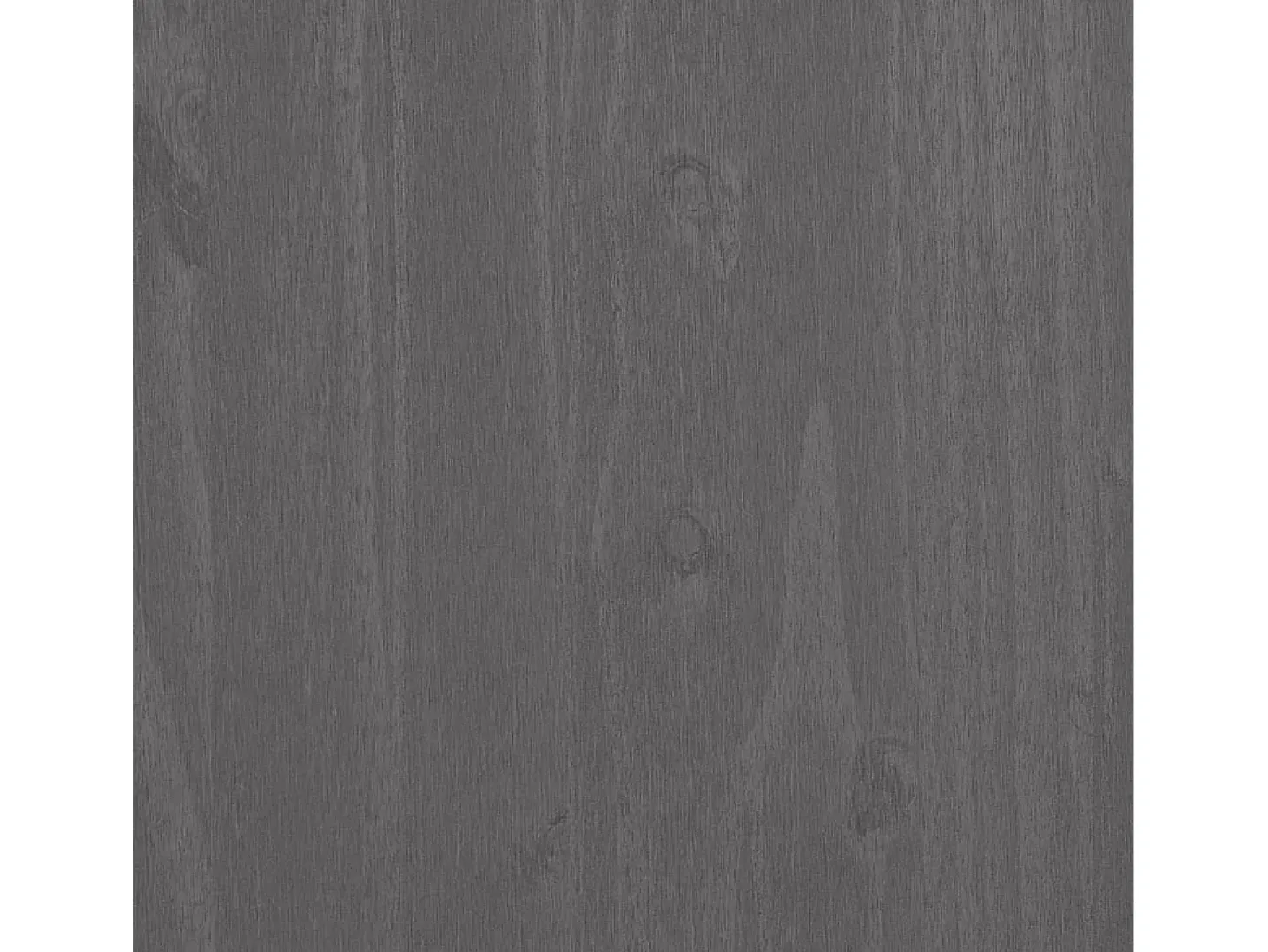 Aparador HAMAR Gris Claro 85x35x100 cm Madera de Pino