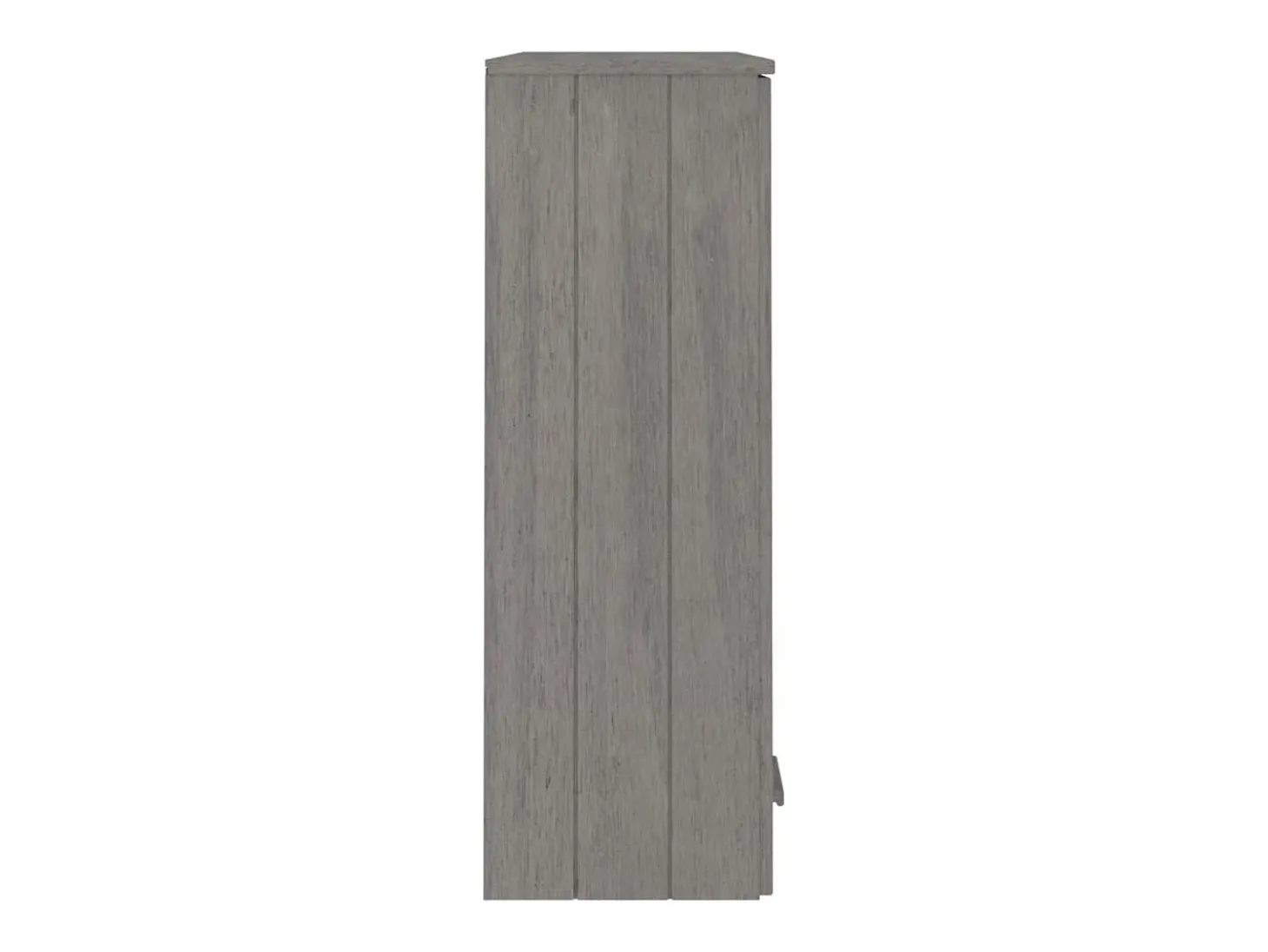 Aparador HAMAR Gris Claro 85x35x100 cm Madera de Pino