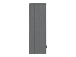 Aparador HAMAR Gris Oscuro 85x35x100 cm Madera de Pino