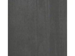 Aparador HAMAR Gris Oscuro 113x40x80 cm Madera Maciza de Pino
