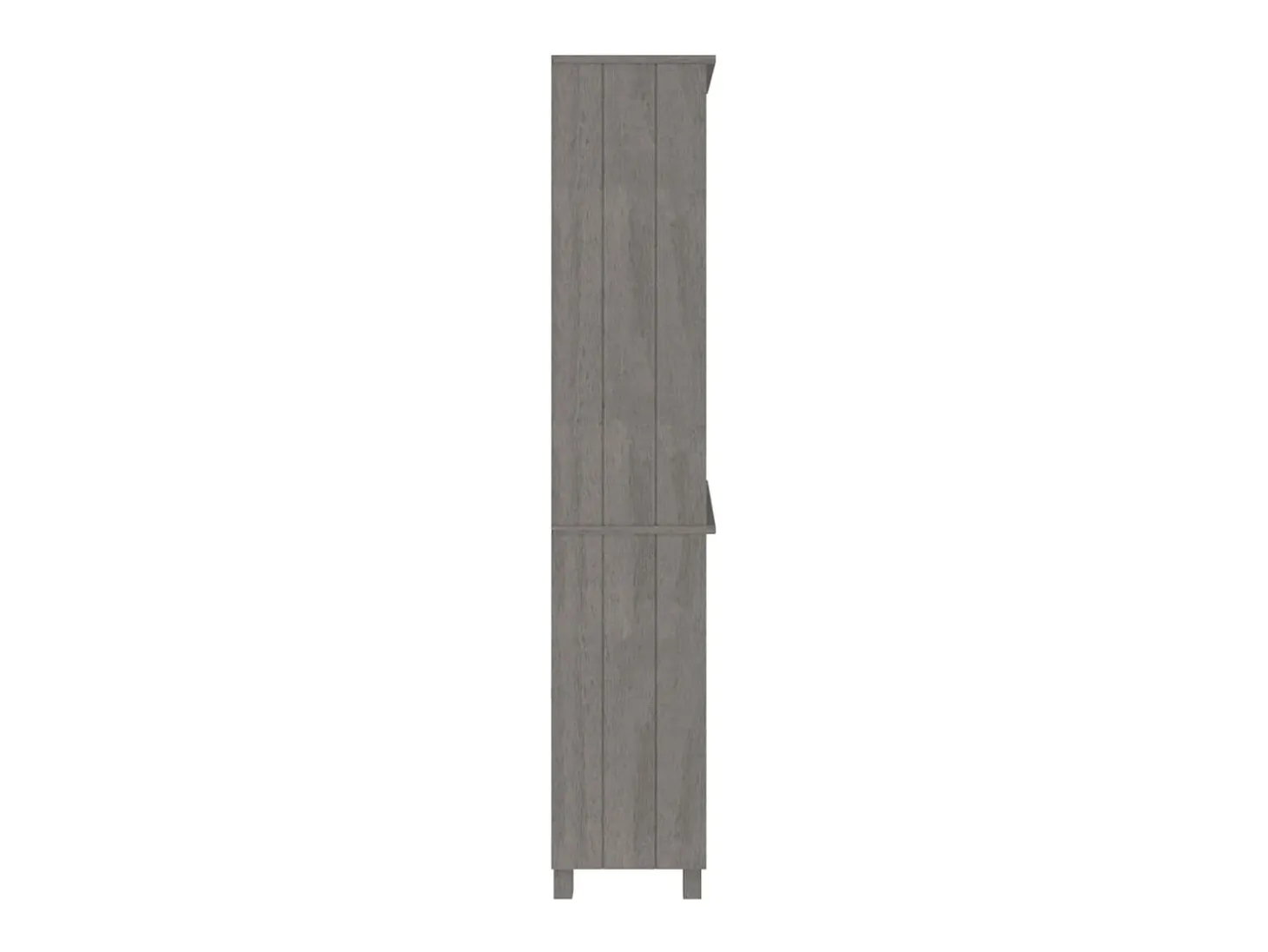 Aparador HAMAR madera de pino maciza gris claro ES34044