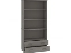 Aparador HAMAR madera de pino maciza gris claro ES73978