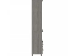 Aparador HAMAR madera de pino maciza gris claro ES73978