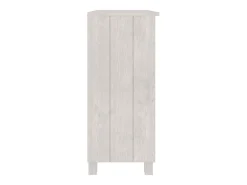 Aparador HAMAR madera maciza de pino blanca 85x35x80 cm