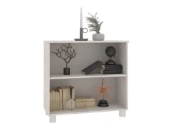 Aparador HAMAR madera maciza de pino blanca 85x35x80 cm