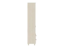 Aparador HAMAR Marrón Miel 60x35x180 cm Madera Maciza de Pino