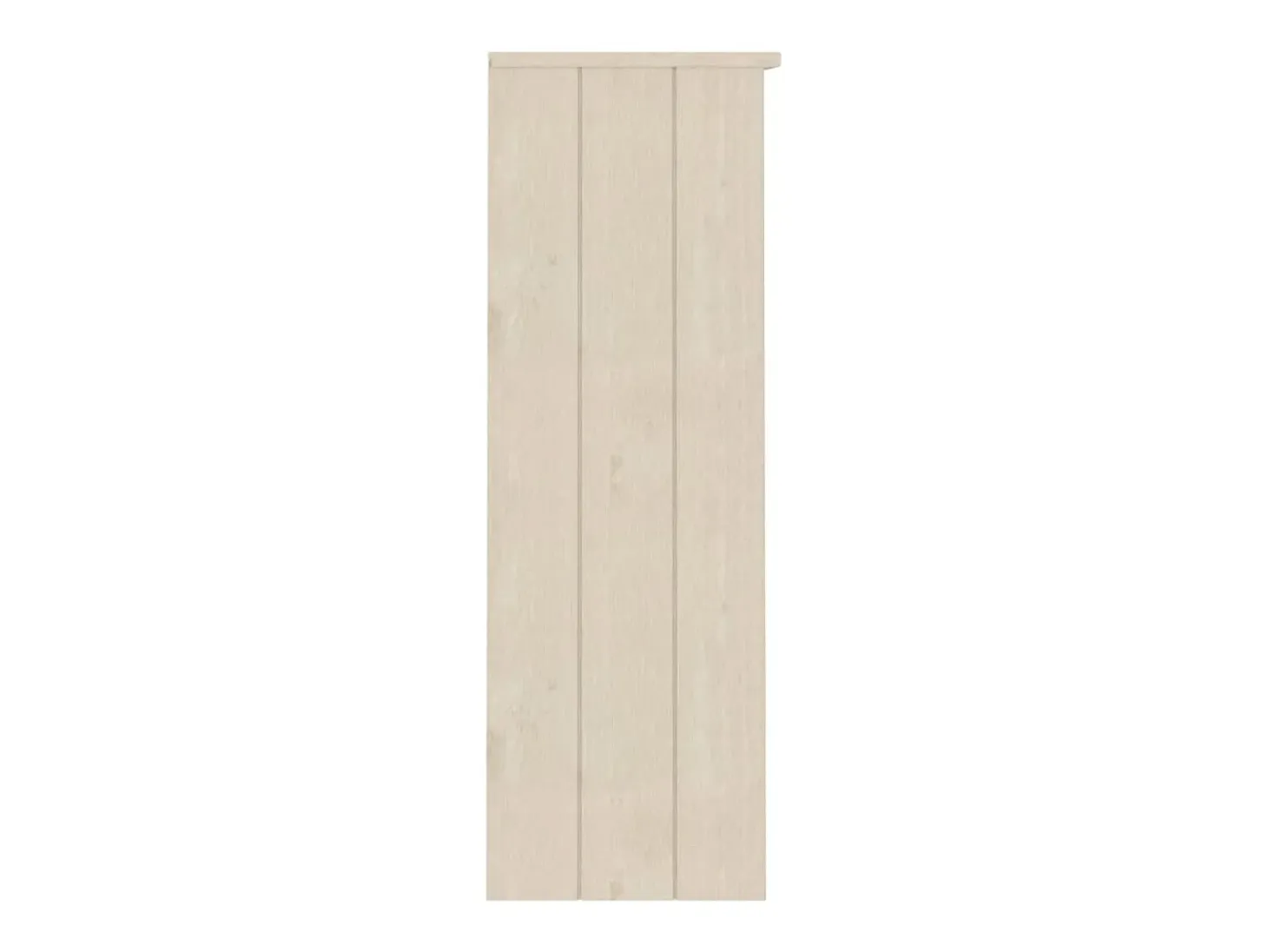 Aparador HAMAR Tapa Marrón Miel 85x35x100 cm Madera de Pino
