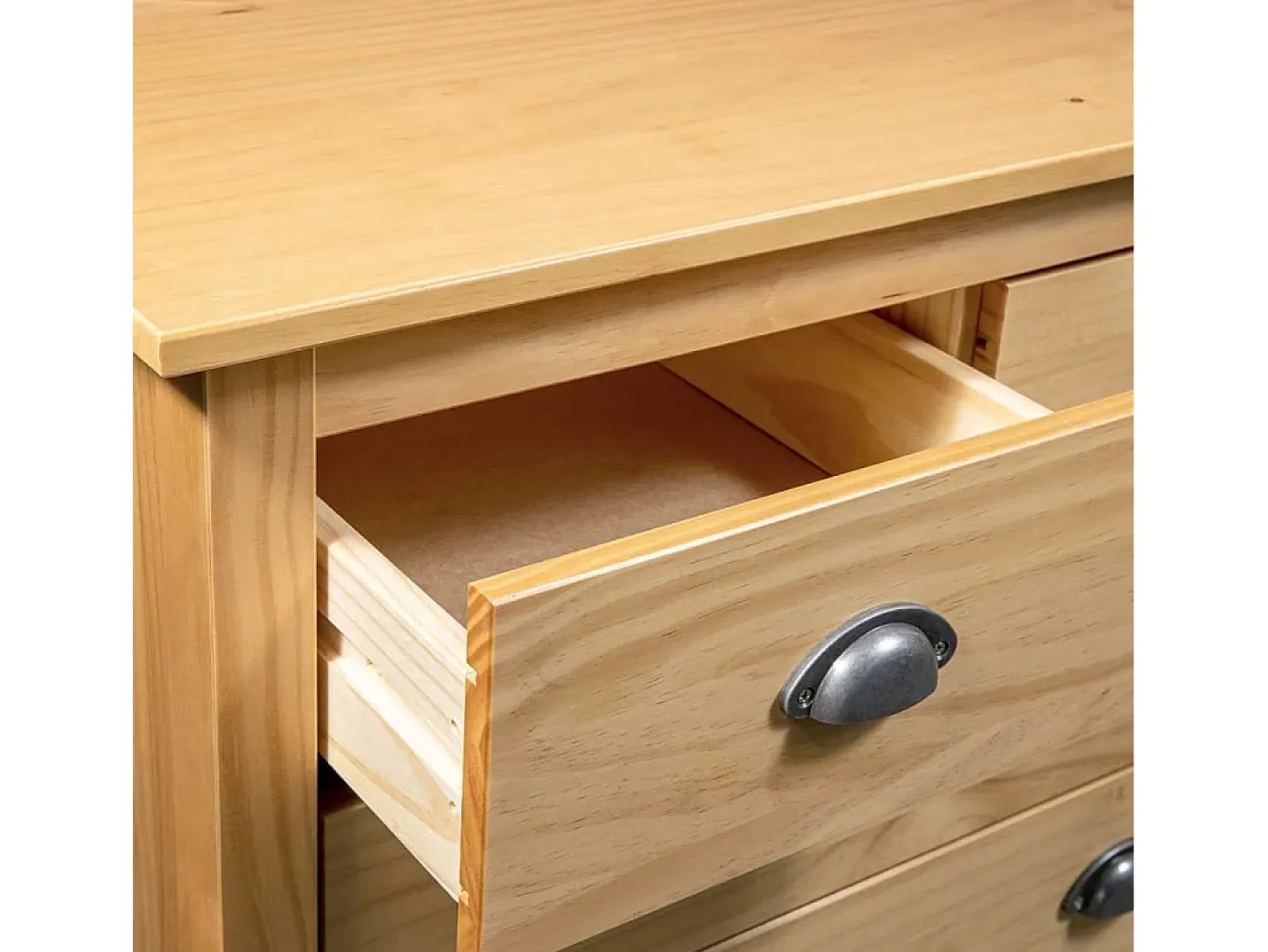 Aparador Hill 79x40x80 cm Madera Maciza de Pino
