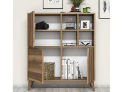 Aparador Kailua 342, Nuez, 115x100cm, Número de puertas: 3.0030cm, Aglomerado laminado