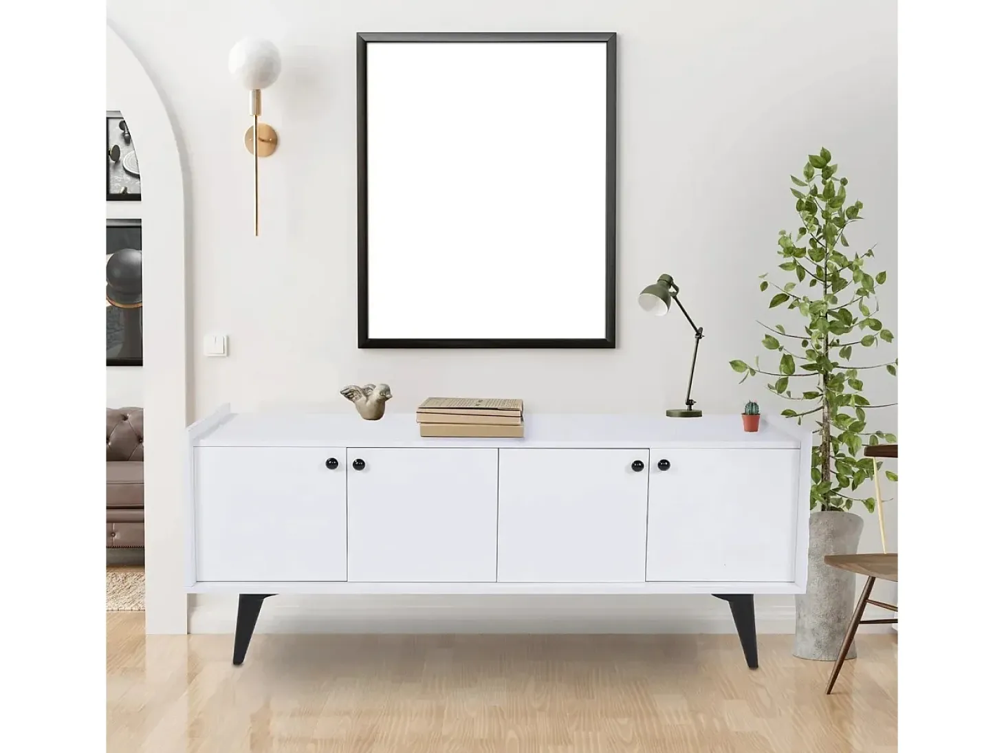 Aparador Lugano Blanco 150x62x40 cm