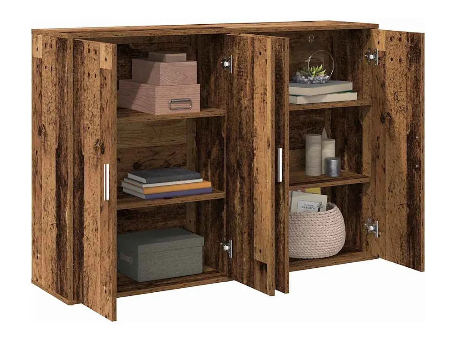 Aparador Madera antigua 60 x 31 x 84 cm Madera de ingeniería