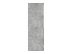 Aparador madera contrachapada gris hormigón 36x35,5x103,5 cm