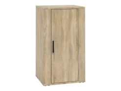 Aparador madera contrachapada color roble Sonoma 40x33x70 cm