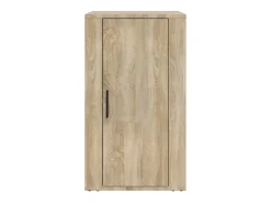 Aparador madera contrachapada color roble Sonoma 40x33x70 cm