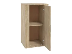 Aparador madera contrachapada color roble Sonoma 40x33x70 cm