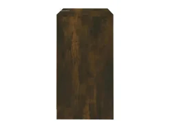 Aparador madera contrachapada color roble ahumado 70x41x75 cm ES27259