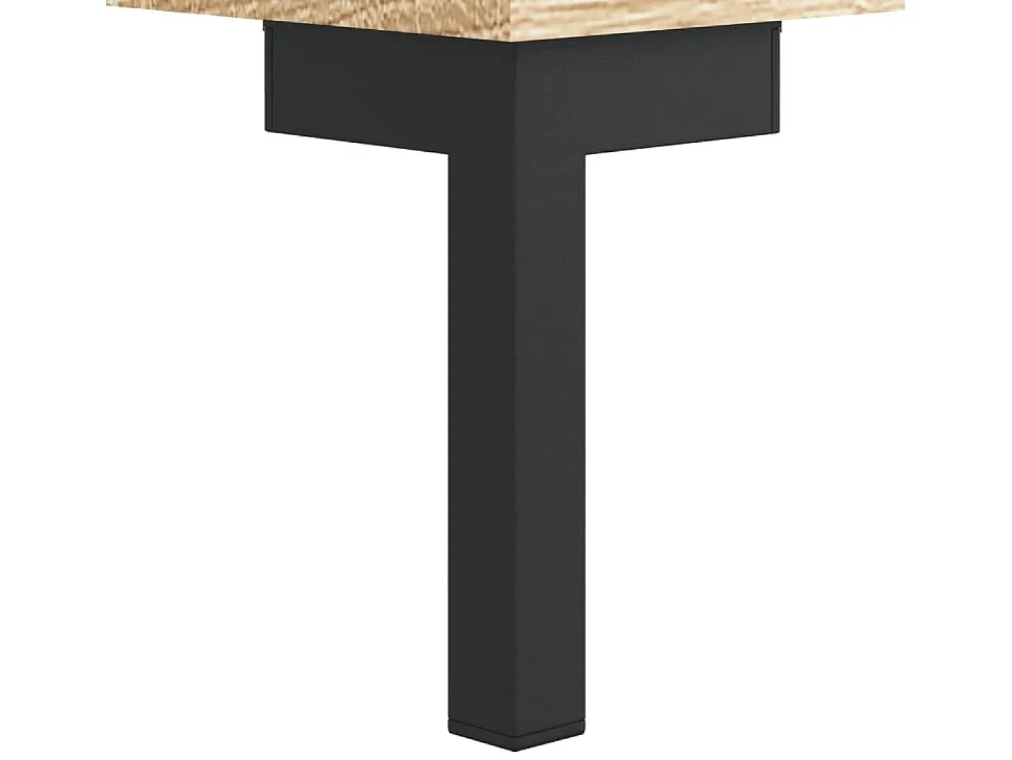 Aparador madera contrachapada color roble Sonoma 34,5x34x90 cm
