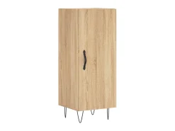 Aparador madera contrachapada color roble Sonoma 34,5x34x90 cm ES28481