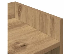 Aparador madera contrachapada roble artisian 105x30x70 cm