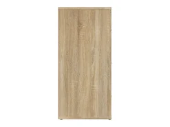 Aparador madera contrachapada color roble Sonoma 40x33x70 cm