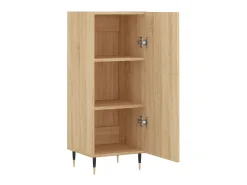Aparador madera contrachapada color roble Sonoma 34,5x34x90 cm ES13334
