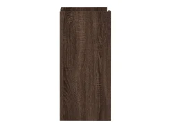 Aparador madera contrachapada marrón roble 45x35x75 cm