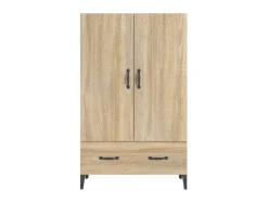 Aparador madera contrachapada roble Sonoma 70x31x115 cm ES10157