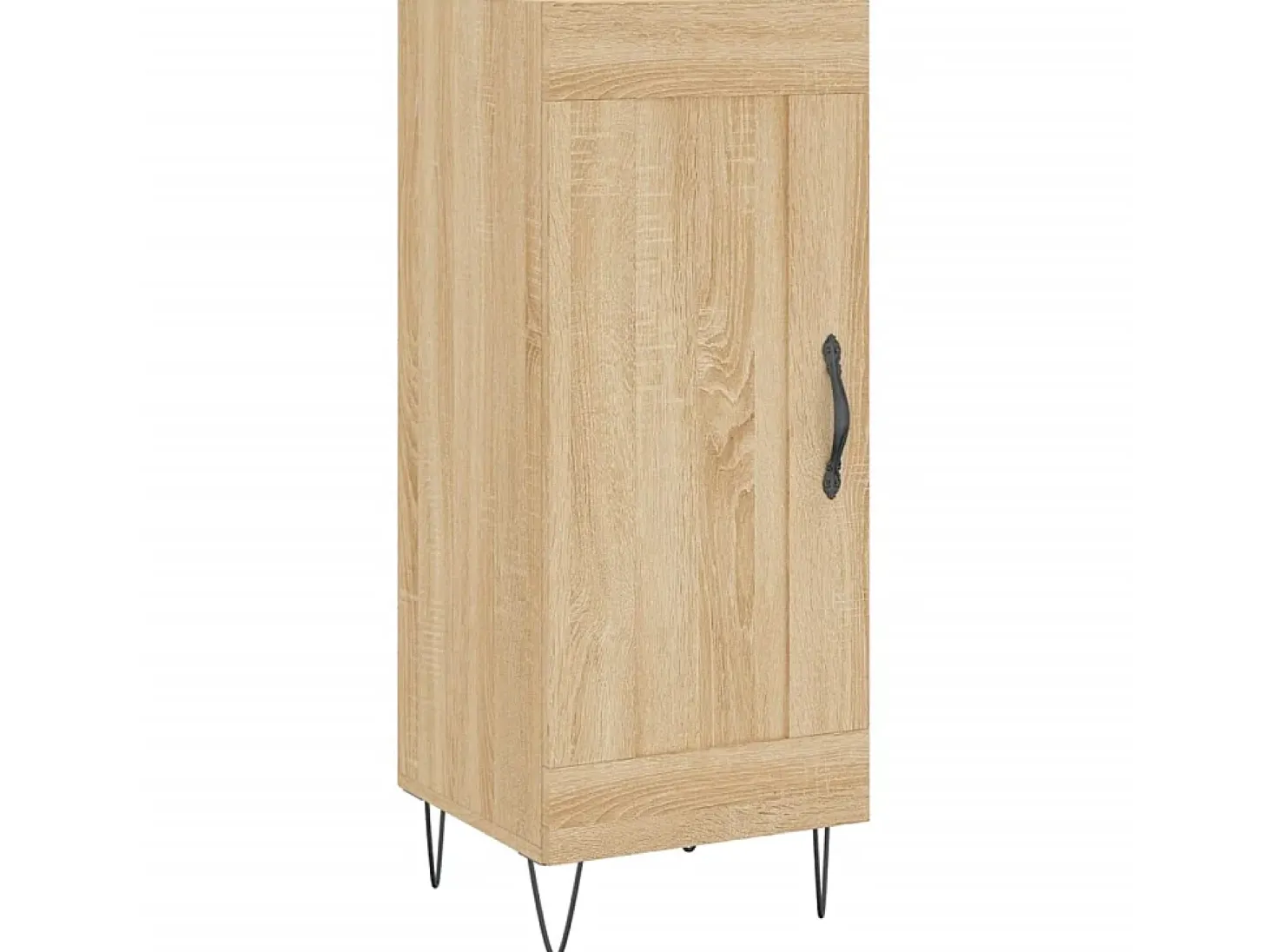 Aparador madera contrachapada color roble Sonoma 34,5x34x90 cm ES75874