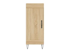 Aparador madera contrachapada color roble Sonoma 34,5x34x90 cm ES75874
