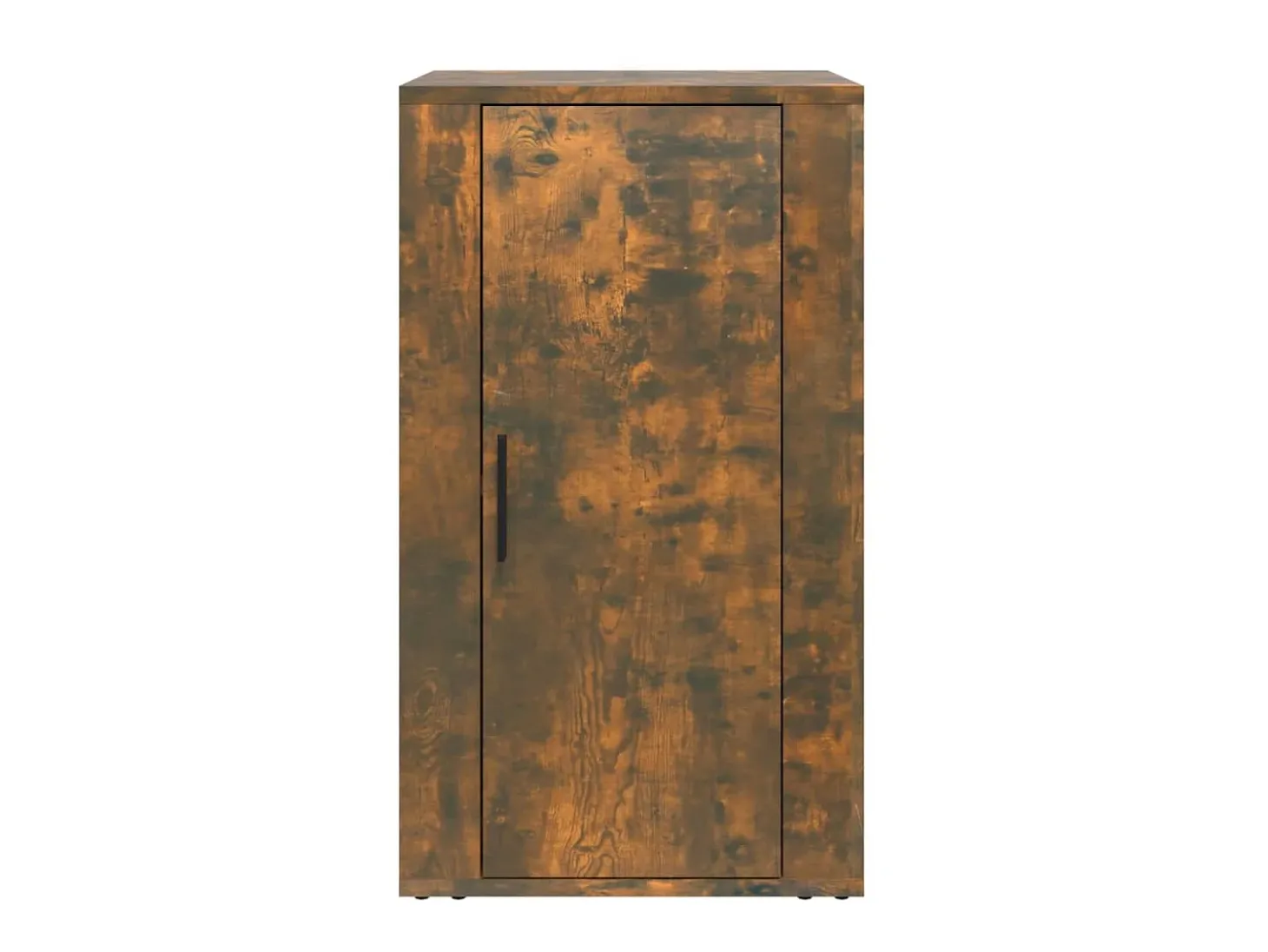 Aparador madera contrachapada color roble ahumado 40x33x70 cm ES57515