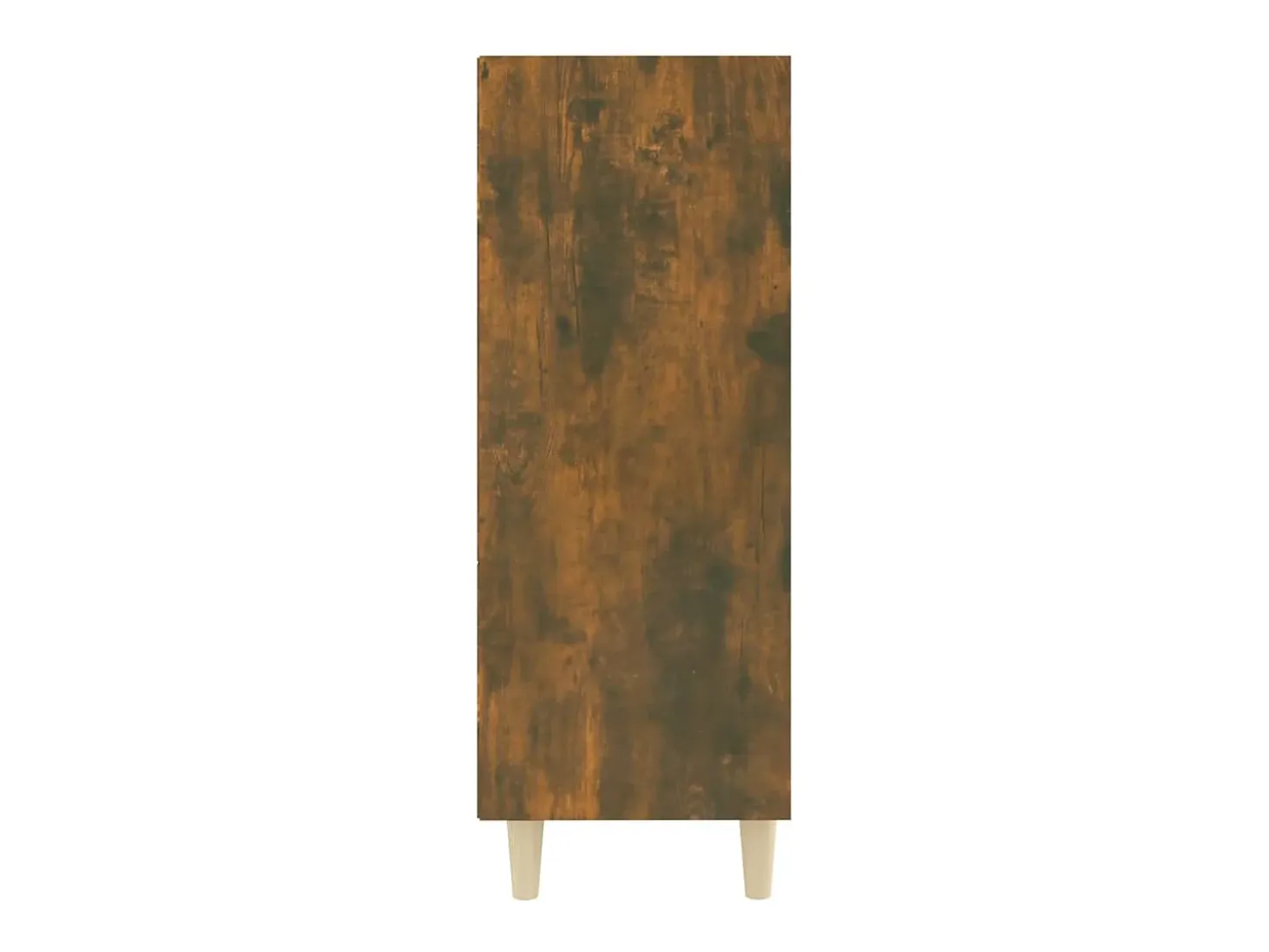 Aparador madera contrachapada roble ahumado 69,5x32,5x90 cm