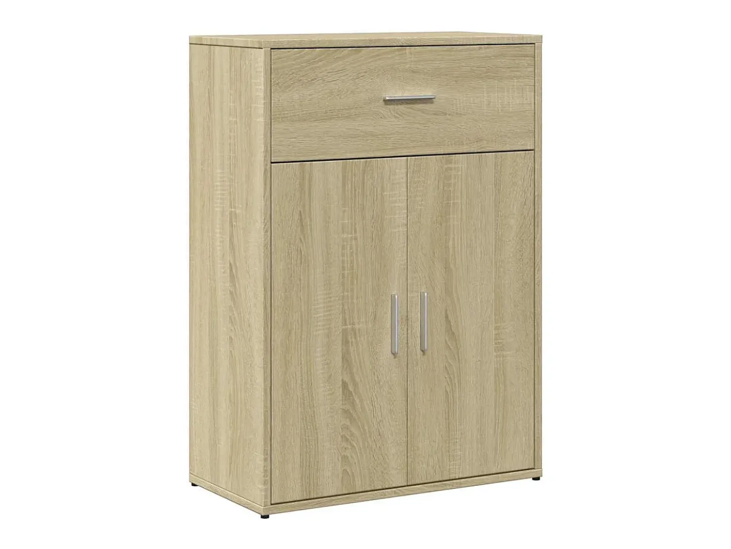 Aparador madera de ingeniería roble Sonoma 60x30x84 cm