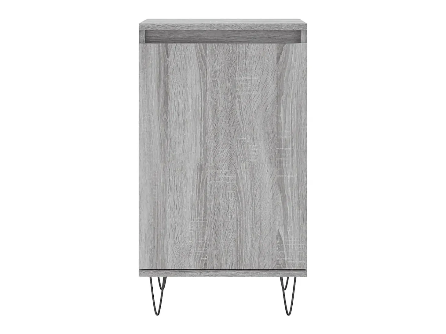 Aparador madera de ingeniería gris Sonoma 40x35x70 cm ES66030